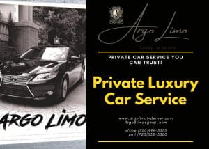 Limo service; Private Luxury car service; Denver limo service